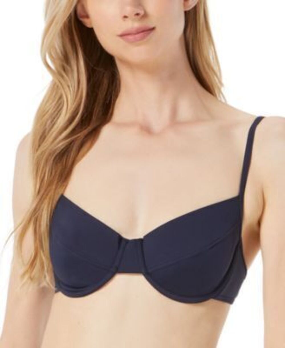 Michael Kors Women's Blue Swim Bikini Top XS NWT